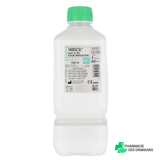 Versol NaCl 0,9% Solution pour Irrigation