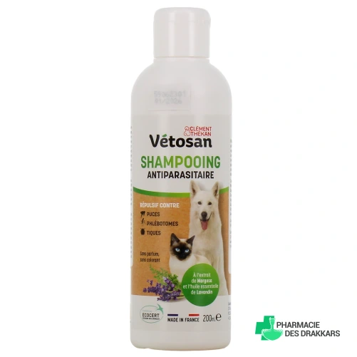 Clément Thékan Vétosan Shampooing Antiparasitaire