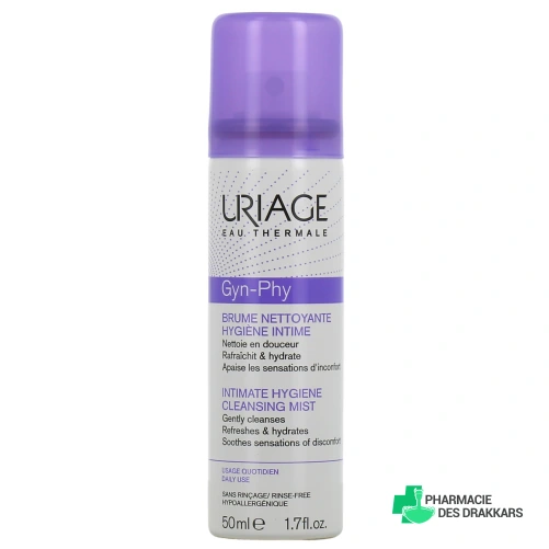 Uriage Gyn-Phy Brume nettoyante hygiène intime