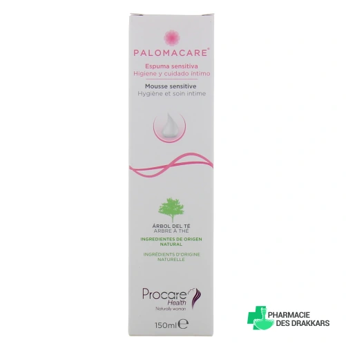 Palomacare Mousse Sensitive Hygiène et Soin Intime