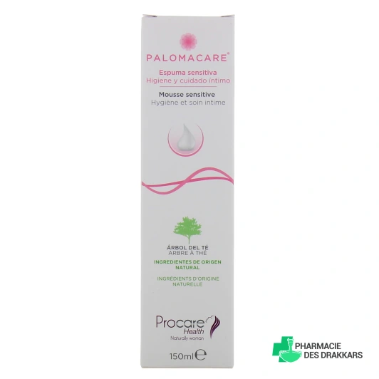 Palomacare Mousse Sensitive Hygiène et Soin Intime