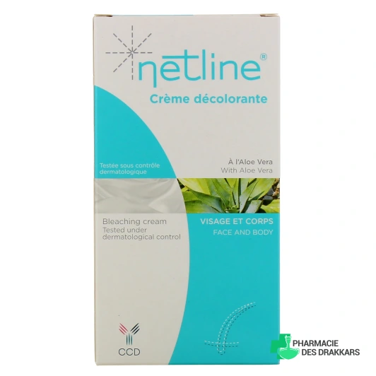Netline Crème Décolorante Visage et Corps
