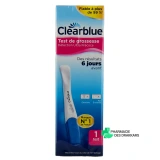Clearblue Early Test de Grossesse Détection Précoce - Vue 360°