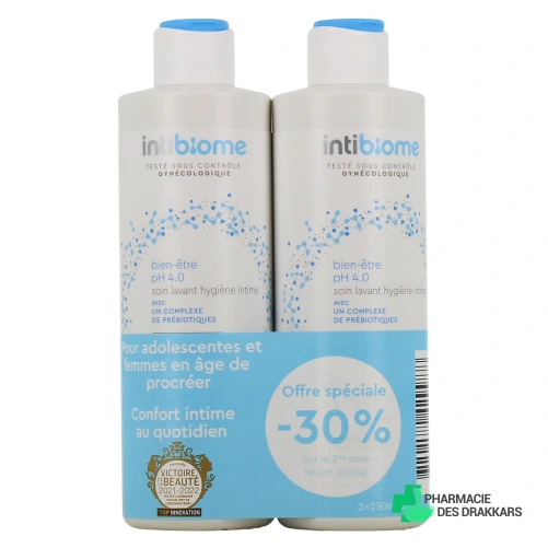 Intibiome Bien-être pH 4.0 Soin lavant Hygiène intime