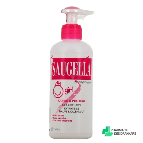 Saugella Girl émulsion lavante Hygiène Intime