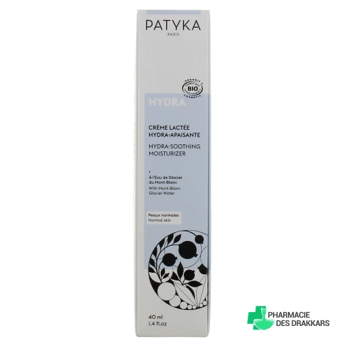 Patyka Crème Lactée Hydra-Apaisante