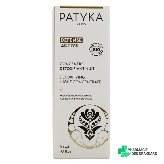 Patyka Defense Active Concentré Détoxifiant Nuit