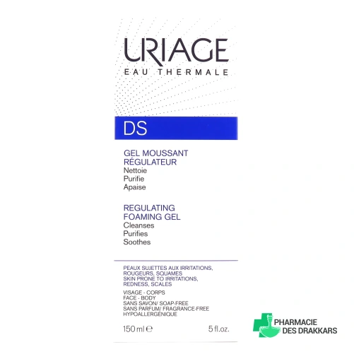 Uriage DS Gel Moussant Régulateur