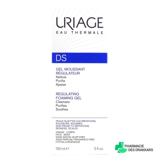 Uriage DS Gel Moussant Régulateur