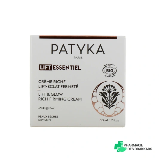 Patyka Lift Essentiel Crème Riche Lift-Eclat Fermeté