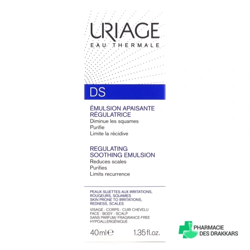 Uriage DS Émulsion Apaisante Régulatrice