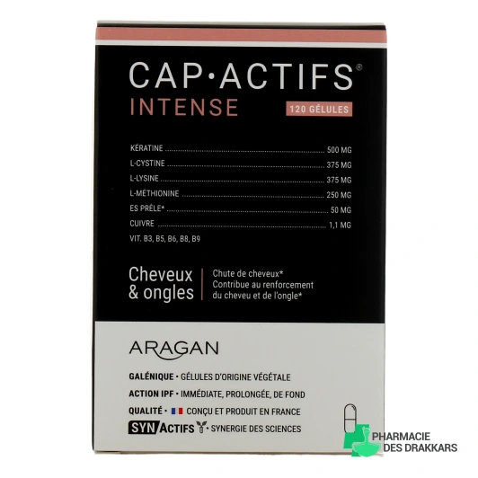 Synactifs Cap Actifs Intense Cheveux & Ongles