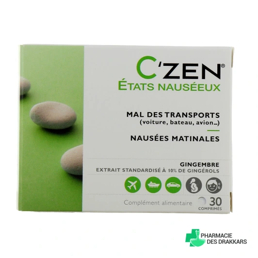 C'Zen états nauséeux mal des transports