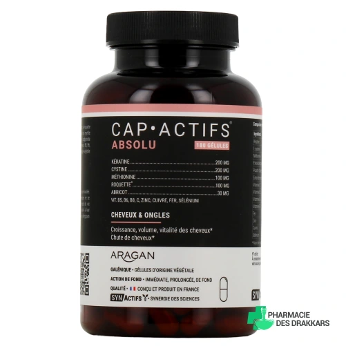 Synactifs Cap Actifs Absolu Cheveux & Ongles