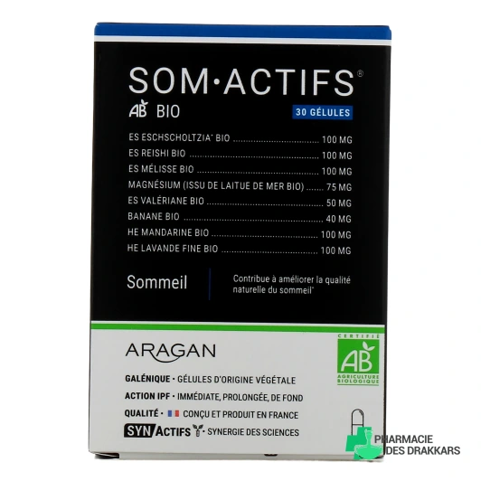 Synactifs Som Green Sommeil Bio