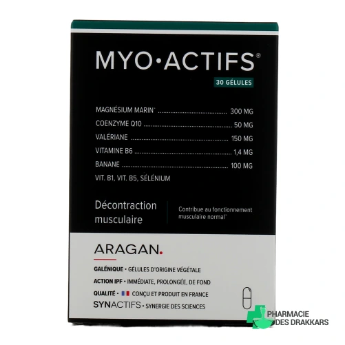 Synactifs Myo Actifs Décontraction Musculaire