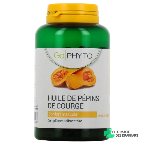 Go Phyto Huile de Pépins de Courge Confort Masculin