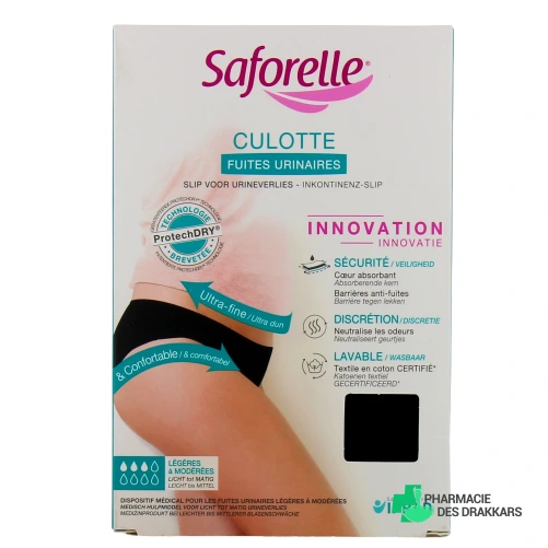 Saforelle Culotte Fuites Urinaires
