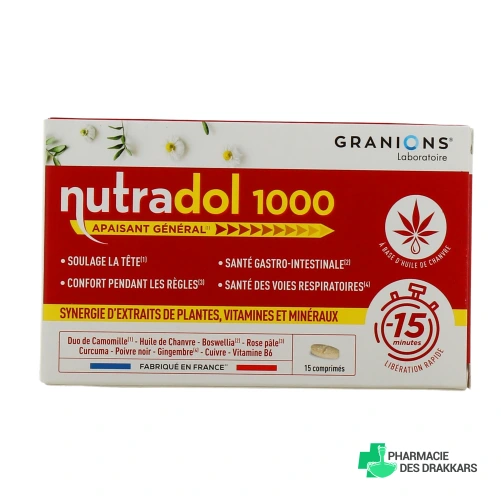 Granions Nutradol 1000 Apaisant Général
