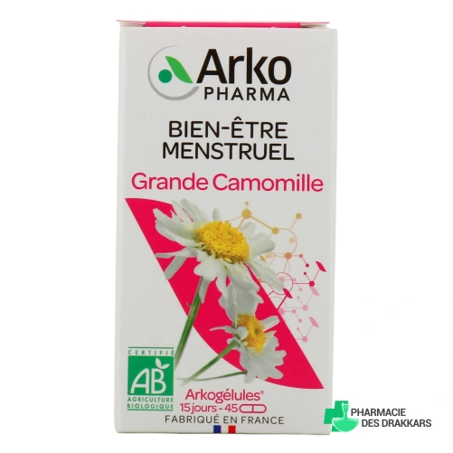 Arkogélules Grande Camomille BIO 45 gélules