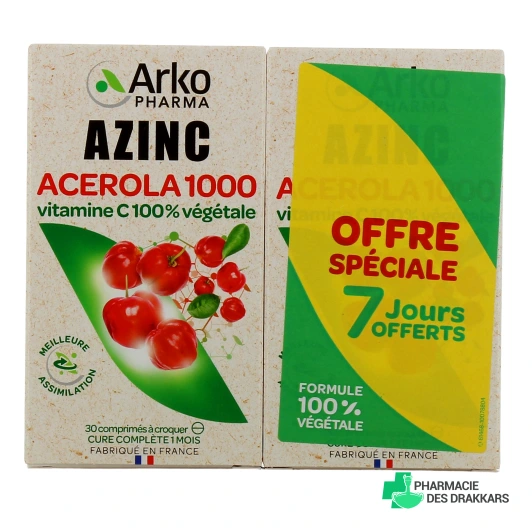 Azinc Acerola 1000