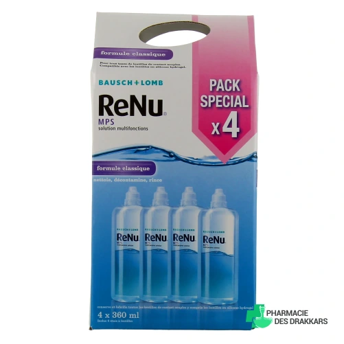 Renu MPS Solution Multifonctions pour Lentilles de Contact