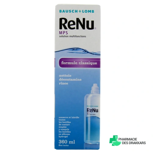 Renu MPS Solution Multifonctions pour Lentilles de Contact