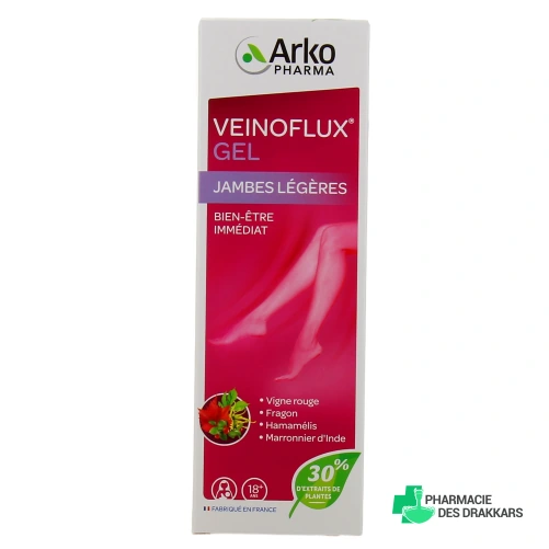 Veinoflux Gel Jambes Légères Bien-Être Immédiat