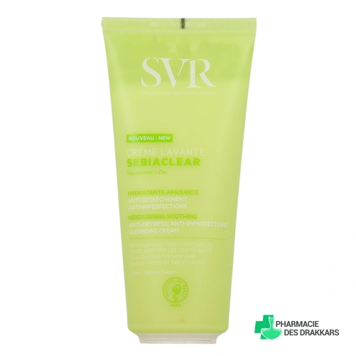 SVR Sebiaclear Crème Lavante
