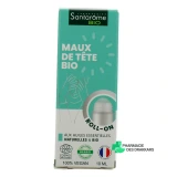Santarome Roll-On Maux de Tête Bio - Vue 360°