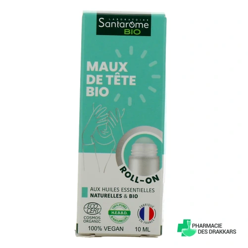 Santarome Roll-On Maux de Tête Bio
