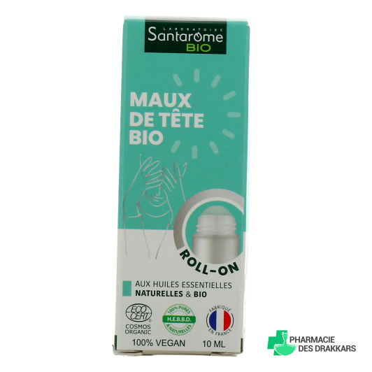 Santarome Roll-On Maux de Tête Bio