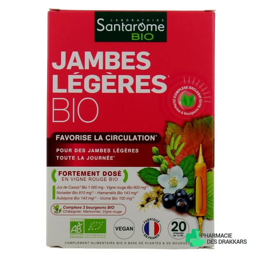 Santarome Jambes Légères Bio