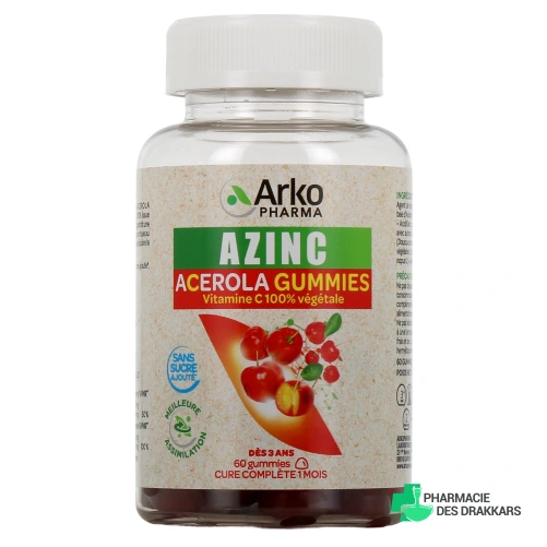 Azinc Acerola Gummies
