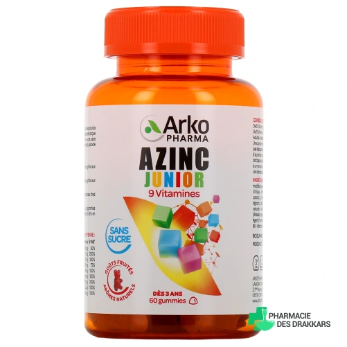 Azinc Junior Gummies Croissance