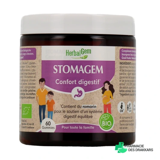 Herbalgem Stomagem Confort Digestif Bio