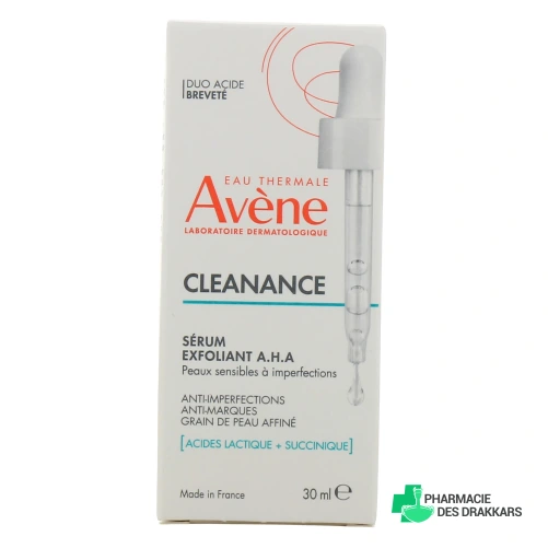 Avène Cleanance Sérum Exfoliant AHA