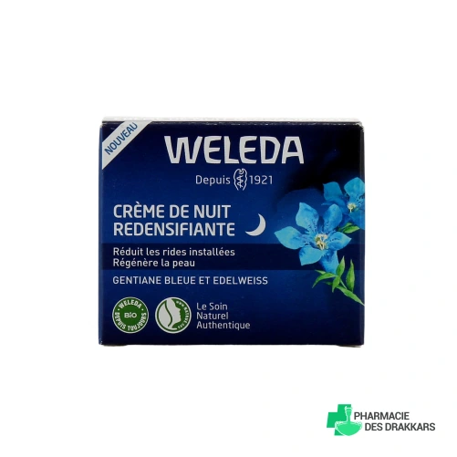 Weleda Crème de Nuit Redensifiante Gentiane Bio