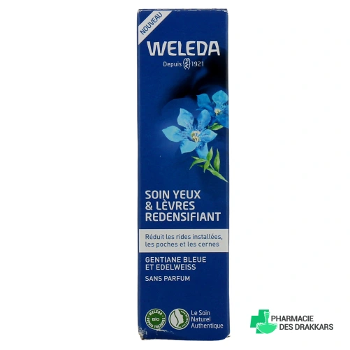 Weleda Soin Yeux & Lèvres Redensifiant Gentiane Bio