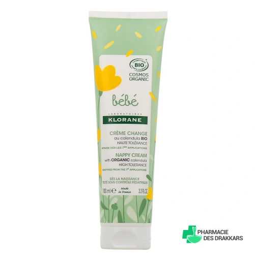 Klorane Bébé Crème Change Bio