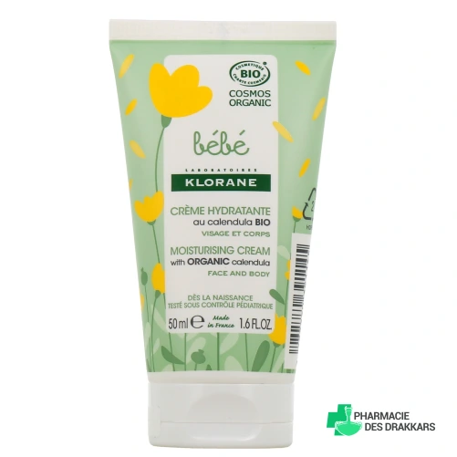 Klorane Bébé Crème hydratante bio