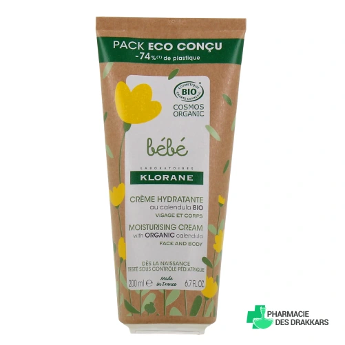 Klorane Bébé Crème hydratante bio