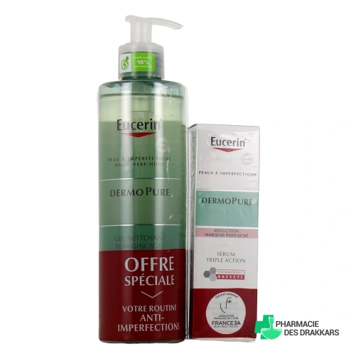 Eucerin DermoPure Gel Nettoyant - Vue 360°