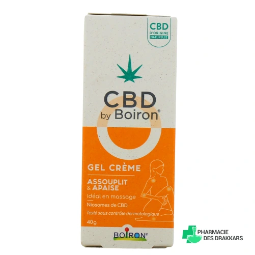 CBD by Boiron Gel Crème Assouplit et Apaise