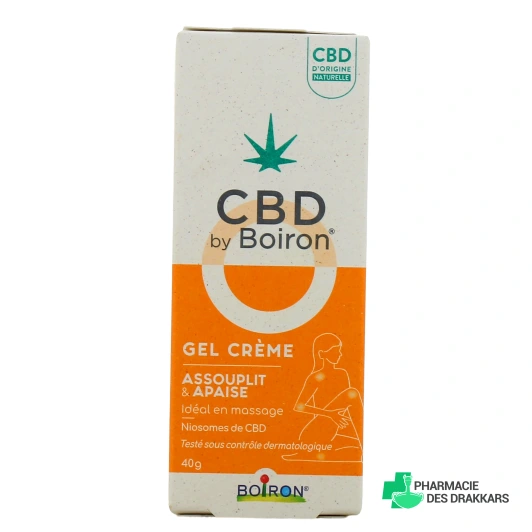 CBD by Boiron Gel Crème Assouplit et Apaise