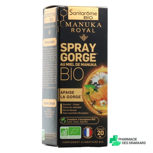 Santarome Spray Gorge Miel de Manuka Bio