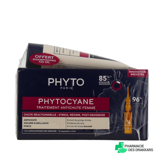 Phytocyane Femme Traitement Antichute Réactionnelle