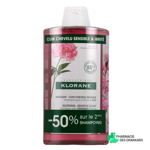 Klorane Shampoing Apaisant à la Pivoine