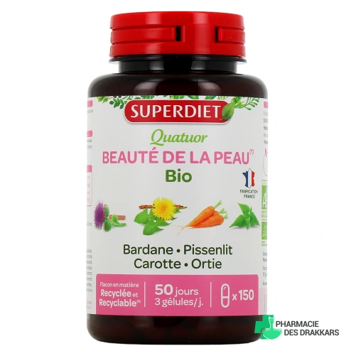 Super Diet Quatuor Beauté de la Peau Bio