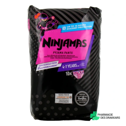 Pampers Ninjamas Pyjama Pants Sous-Vêtement Absorbant